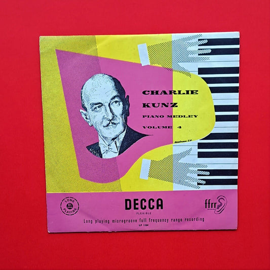Charlie Kunz ‎Piano Medley Volume 4 Vinyl 10" LP 1957 UK Press