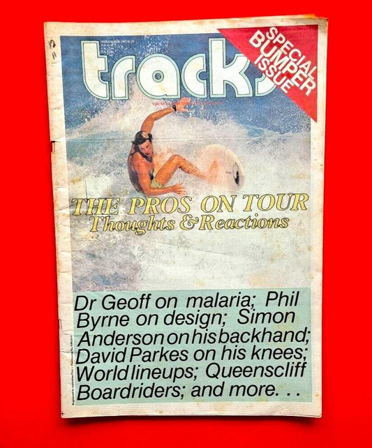 Tracks Magazine November 1983 Australian Surfing David Parks Queenscliffe