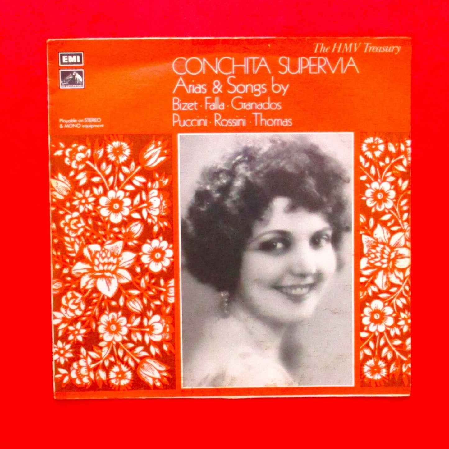 Conchita Supervia ‎Arias & Songs Vinyl Album LP EMI Treasury UK 1974