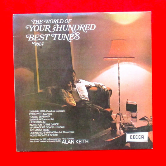 Various ‎The World Of Your Hundred Best Tunes Vol. 4 Vinyl LP 1974 Australian