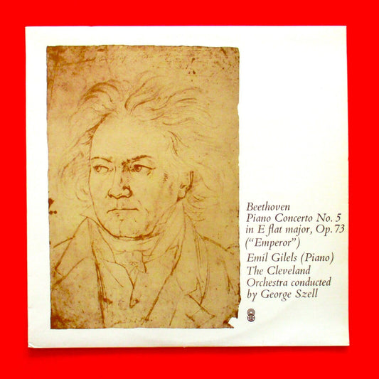 Beethoven Piano Concerto No. 5 In E Flat Major, Op. 73 ("Emperor")  LP  1973