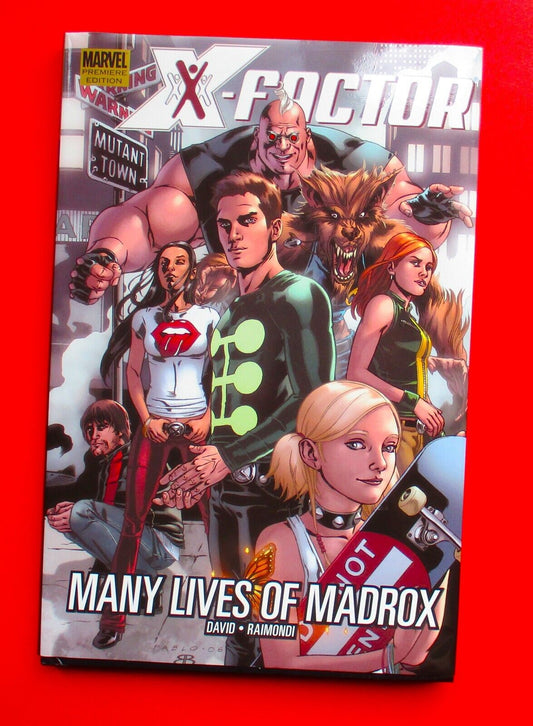 X-Factor Volume 3 Many Lives of Madrox Hardcover Graphic Novel Marvel