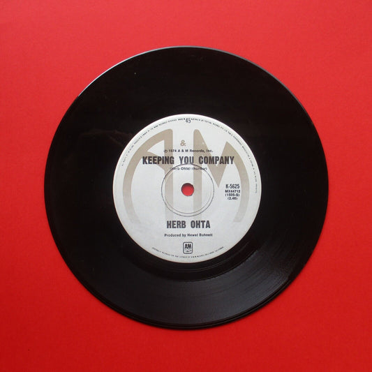 Herb Ohta ‎Song For Anna 1974 Australian Vinyl 7" Single
