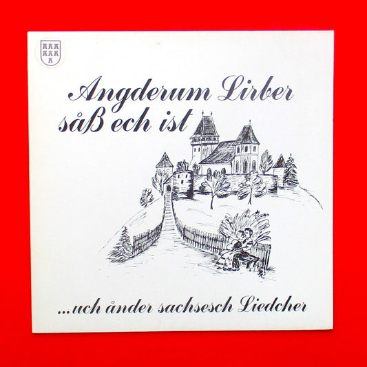 Angderm Lirber Såß Ech Ist Vinyl Album LP 1983 EMI German Pop with Insert