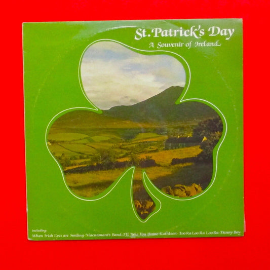 Various St. Patrick's Day Souvenir of Ireland Vinyl Album LP EMI Australian
