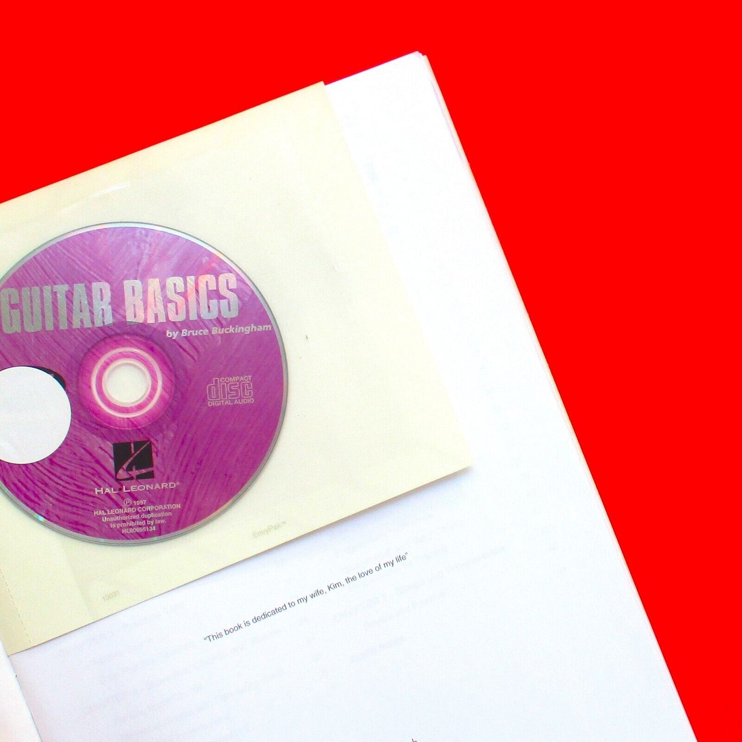 Guitar Basics Level 1 by Bruce Buckingham With CD  Hal Leonard