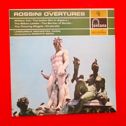 Rossini Overtures Vinyl Album LP Gold Lable Series Australian Cinderella