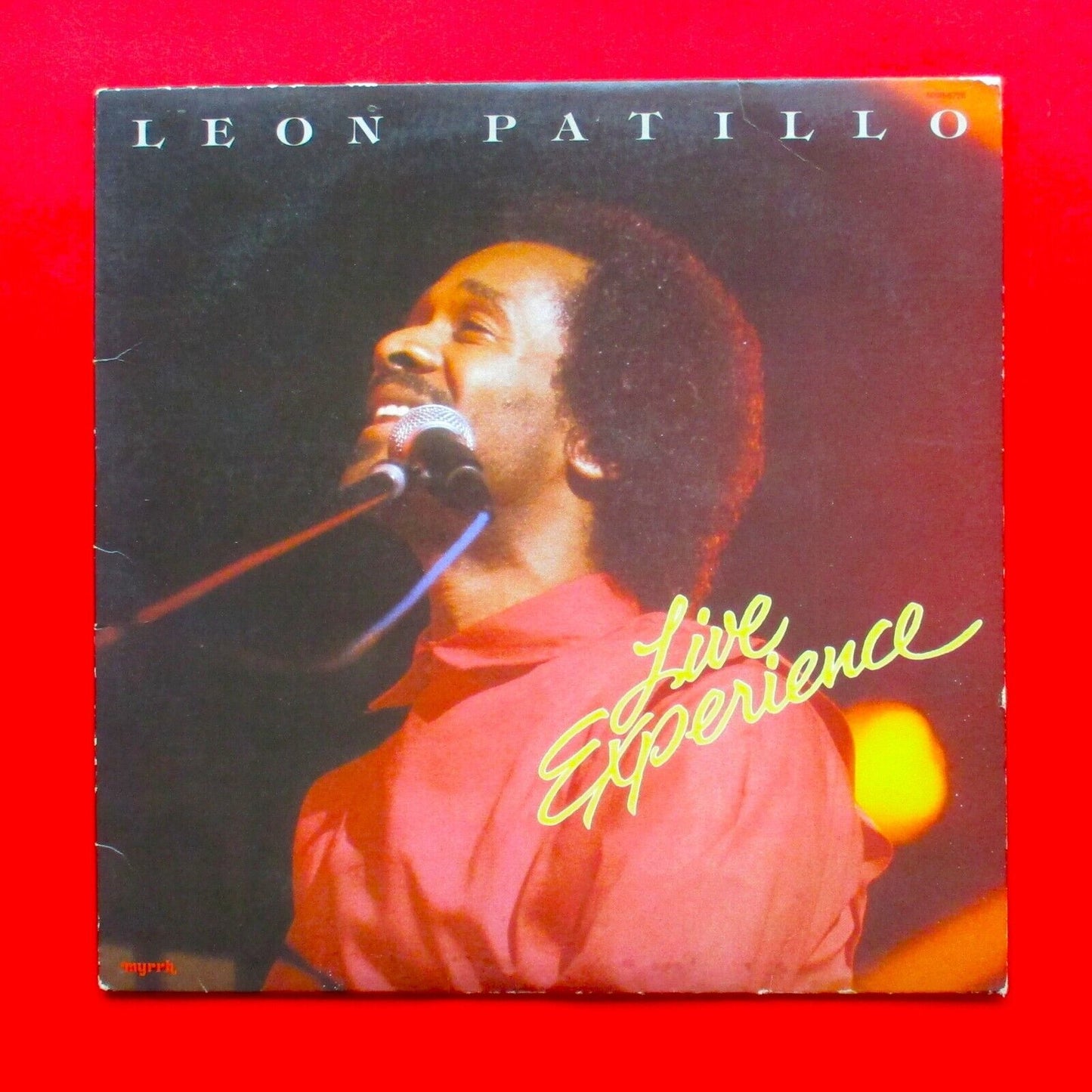 Leon Patillo ‎Live Experience 1983 Vinyl Album LP