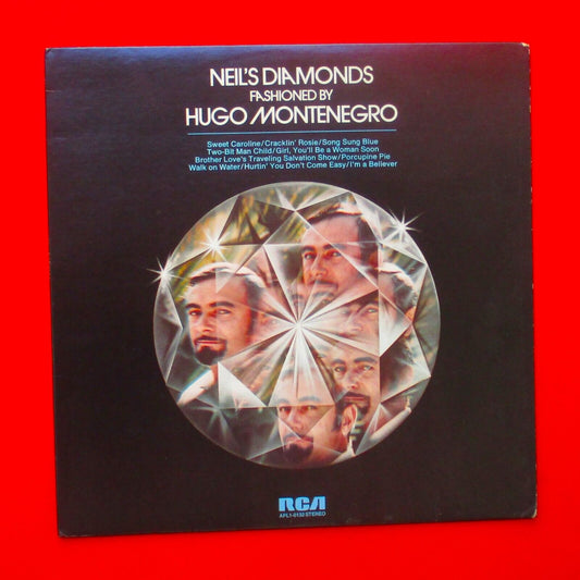 Hugo Montenegro ‎Neil's DiamondsVinyl Album LP 1973 Canada Press Electronic