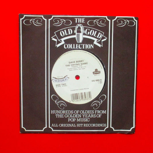 Lulu & The Luuvers Shout / David Berry The Crying Game Old Gold 7" Vinyl Single