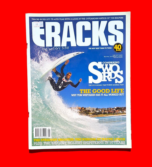 Tracks Magazine January 2010 Australian Surfing Tom Whitaker Wayne Lynch
