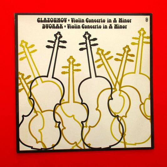 Glazounov Dvorak Violin Concerto In A Minor / Violin Concerto In A Minor LP 1975