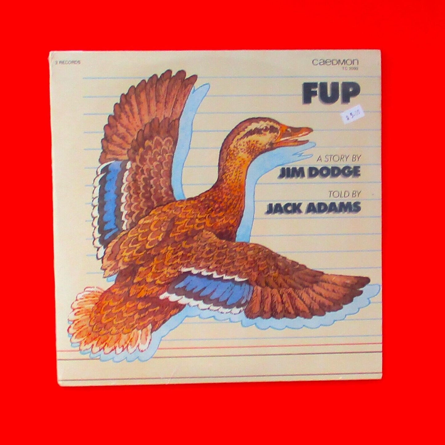 Jim Dodge Story Told By Jack Adams Fup 2xLP Album Sealed 1984 LP