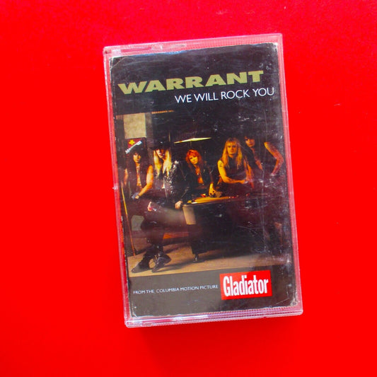 Warrant We Will Rock You & Blind Faith 1992 Cassette Single