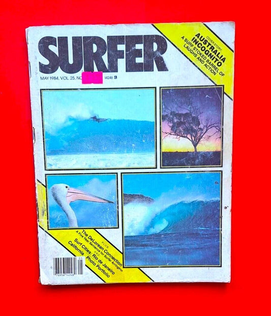 Surfer Magazine May 1984 Vol 25 Surf Mag Australia Incognito DeLorean Connection
