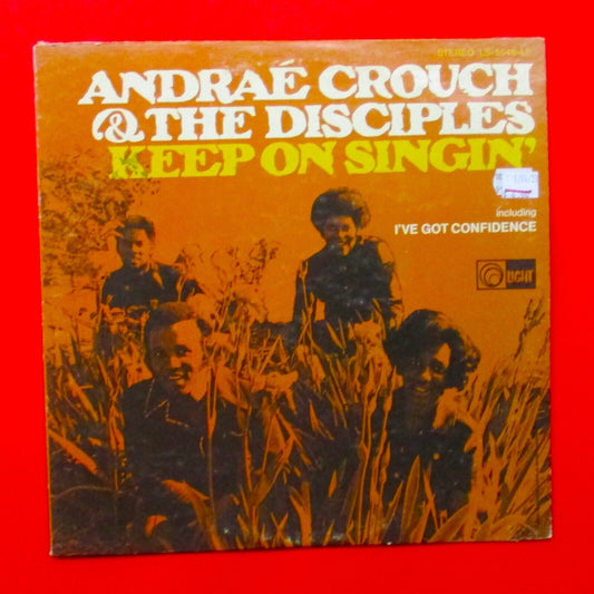 Andraé Crouch & The Disciples ‎Keep On Singin' Vinyl LP 1971 US Funk Soul Gospel