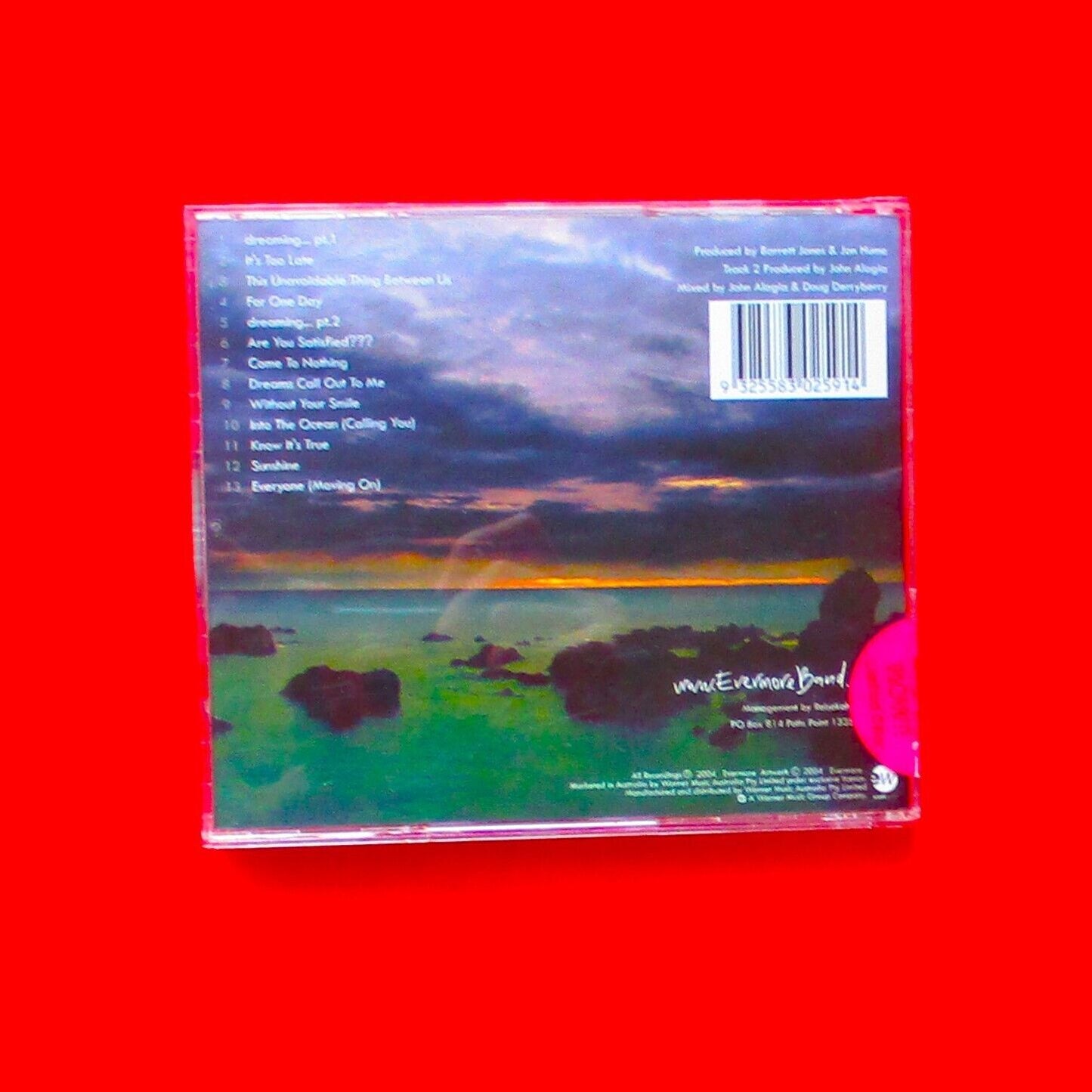 Evermore Dreams 2004 Australian CD Album Rock