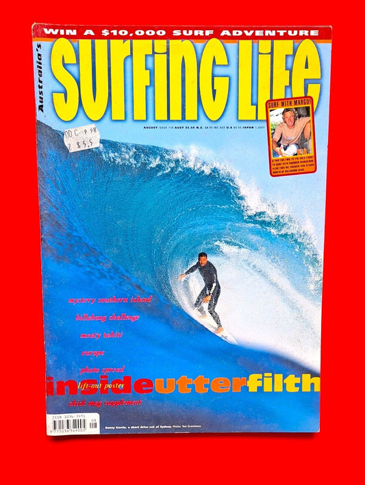 Surfing Life Magazine Issue 119 August 1998 Brenden Margieson Mystery Island
