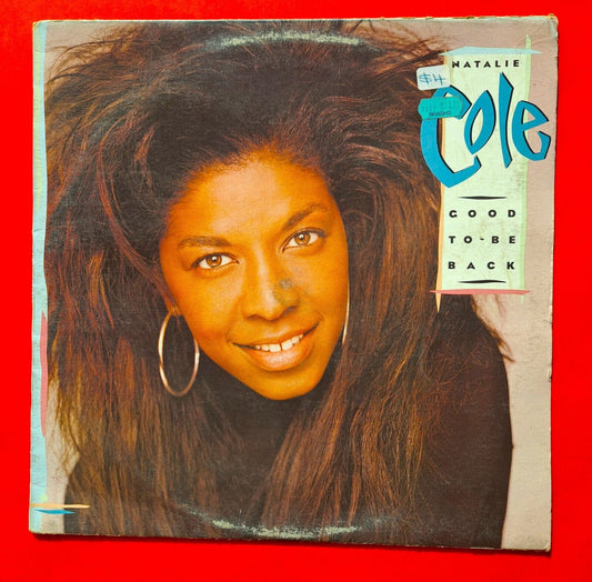 Natalie Cole ‎Good To Be Back 1989 Vinyl Album LP