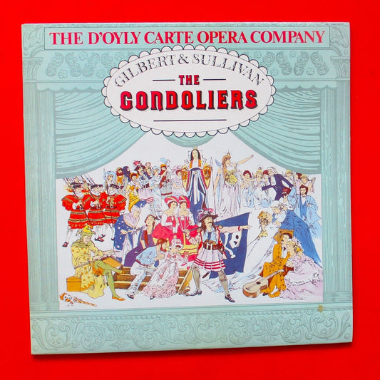 Gilbert & Sullivan The D'Oyly Carte Opera Company The Gondoliers 1986 2xLP UK