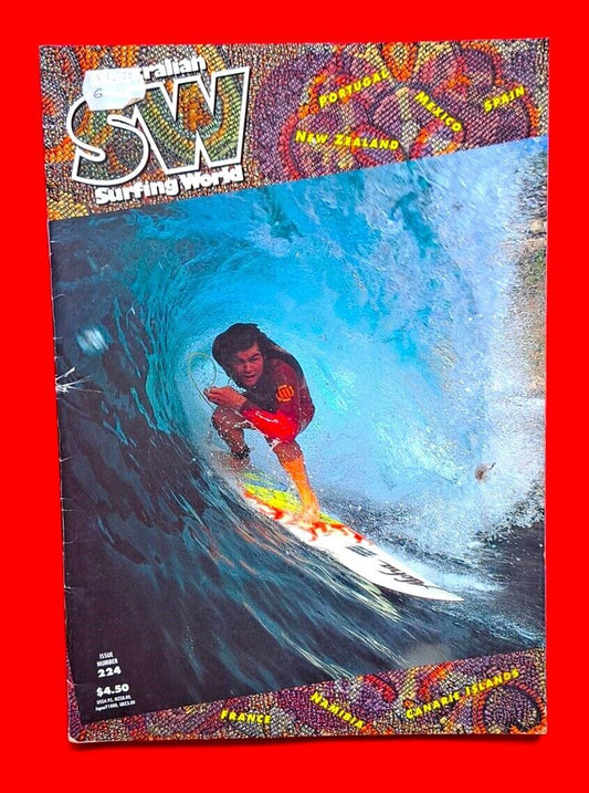 Australian Surfing World Magazine Issue 224 Mexico Portugal Canarie Islands