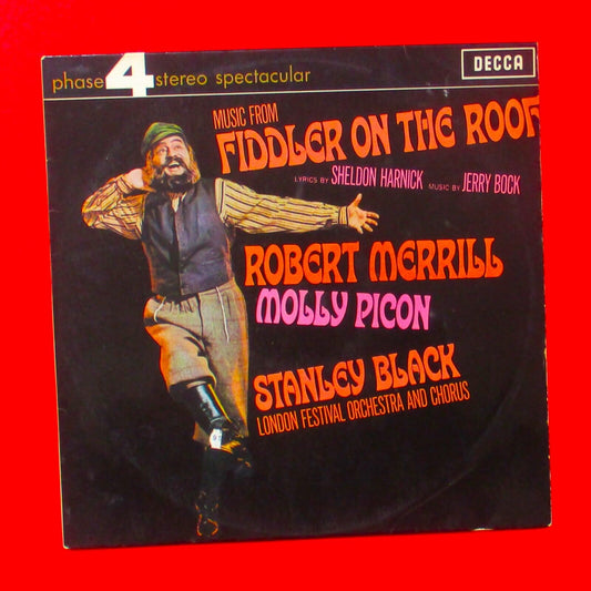 Music From Fiddler On The Roof Vinyl LP 1969 Australian
