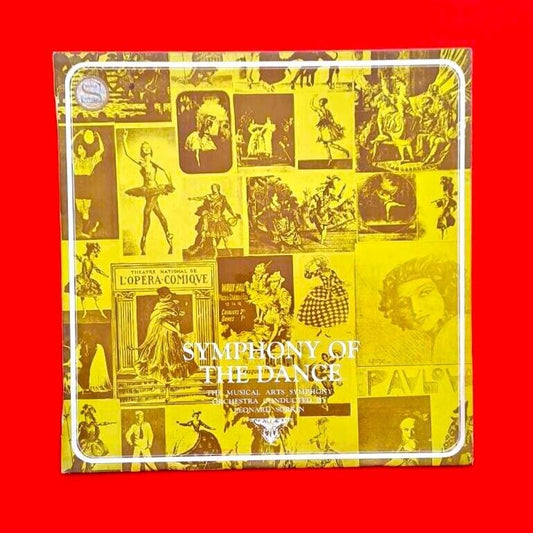Sibelius Bizet Glière Borodin Korsakov Symphony of The Dance Vinyl LP 1965
