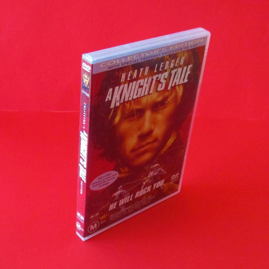 Heath Ledger A Knight's Tale 2004 DVD Region 4 Australia