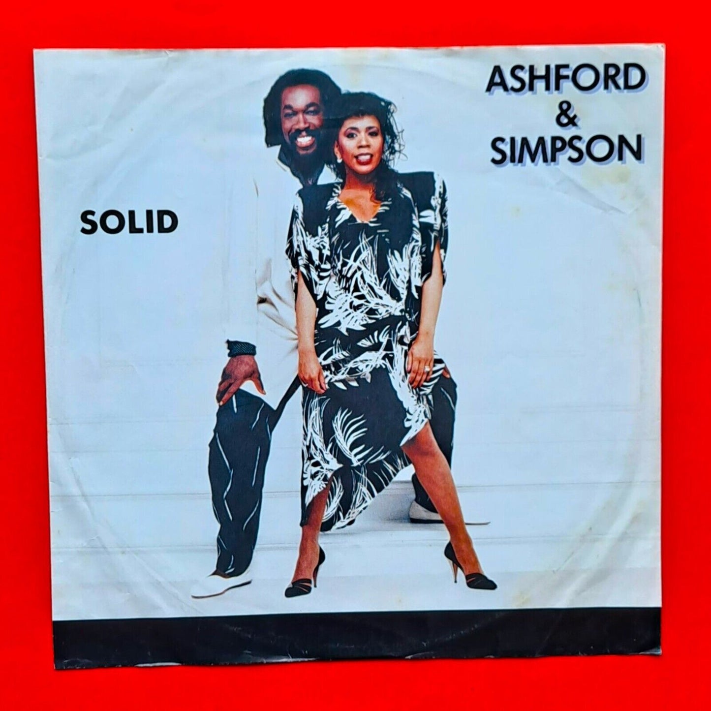 Ashford & Simpson ‎Solid 12" Maxi Single 1984 Australan Pressing Funk Soul