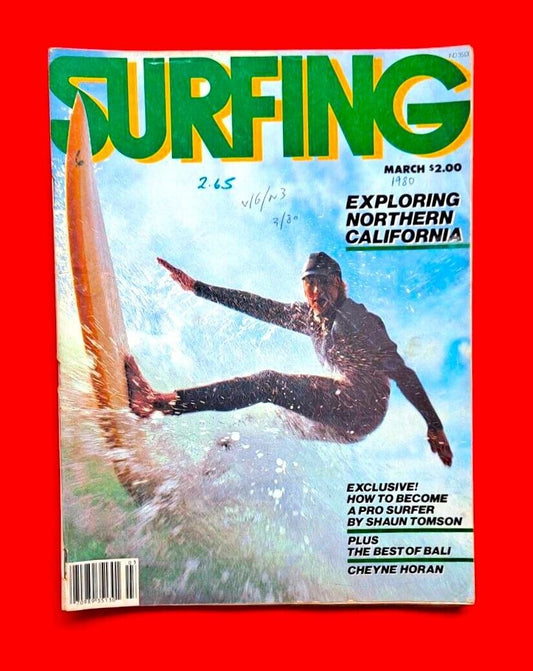 Surfing March 1980 Vintage Surf Mag How to Become a Pro Surfer with Shaun Tomson