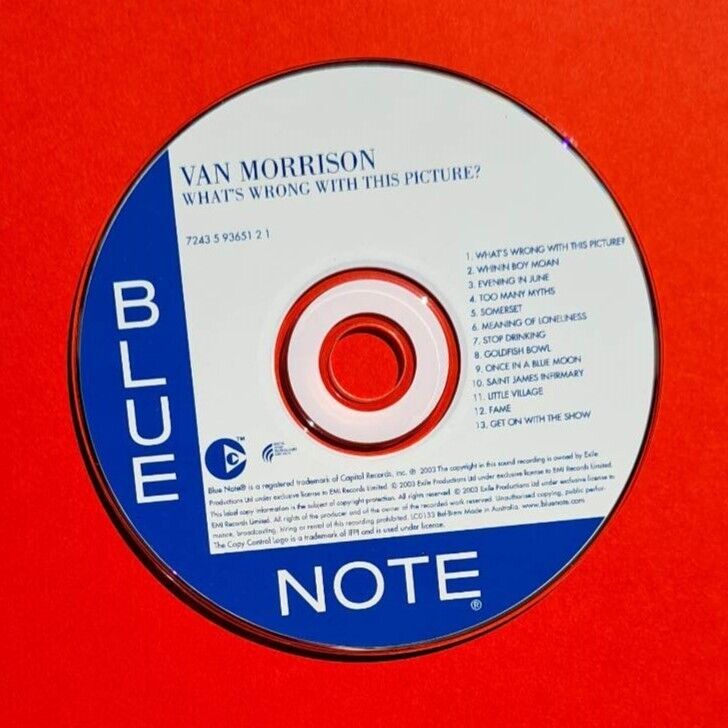 Van Morrison ‎What's Wrong With This Picture?2003 Australian CD Album Blue Note