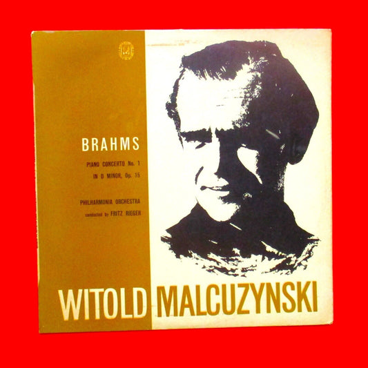 Brahms Piano Concerto No. 1 In D Minor, Op. 15 Vinyl Album LP 1960 Australian