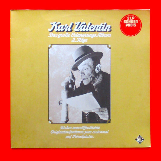 Karl Valentin ‎The Great Memory Album 2nd Episode Double Vinyl LP 1972