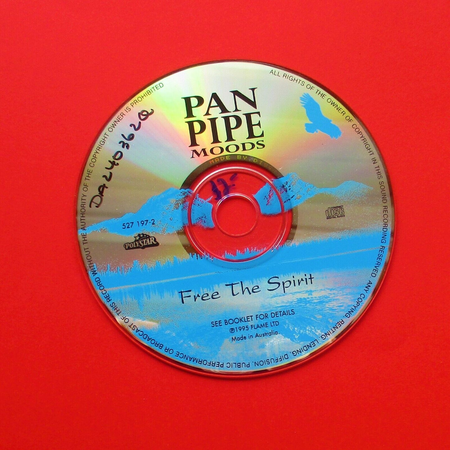 Pan Pipe Moods: 18 Popular Themes and Love Songs by Various Artists 1995 CD