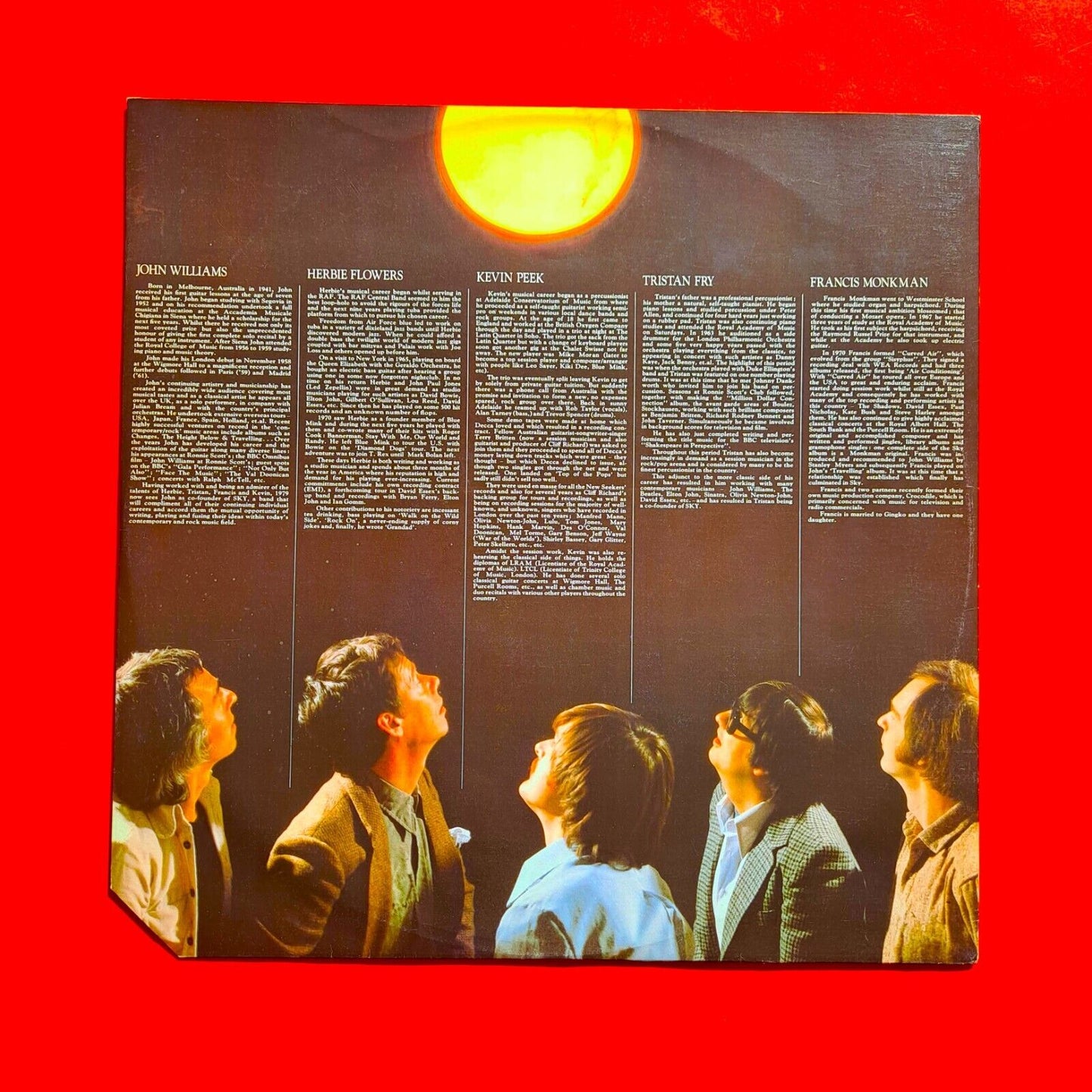 Sky Sky 1979 Vinyl Album LP Prog Rock