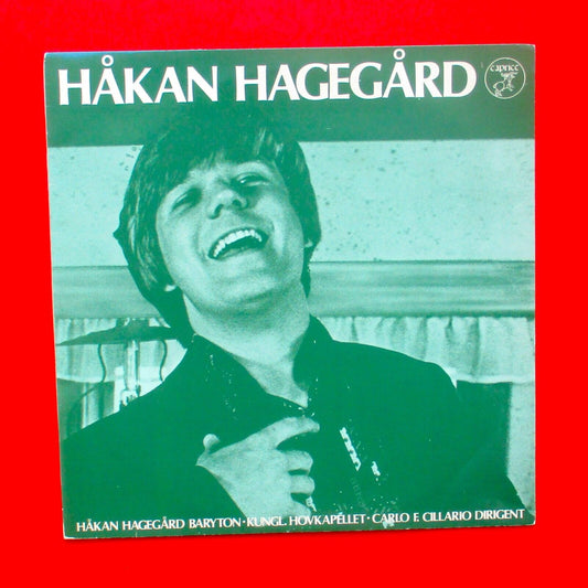 Håkan Hagegård, Baryton Vinyl Album LP 1975 Classical Swedish Press