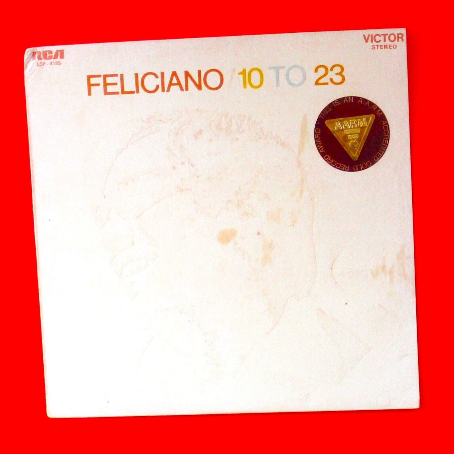Jose Feliciano 10 To 23 Gold Lable Australian Pressing RCA Latin Folk