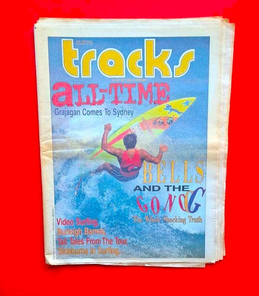Tracks Magazine May 1988 Australian Surfing Grajagan Bells Beach