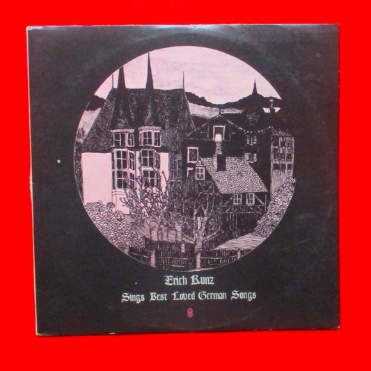 Erich Kunz Sings Best Loved German Songs Vinyl Album LP 1973 Classical