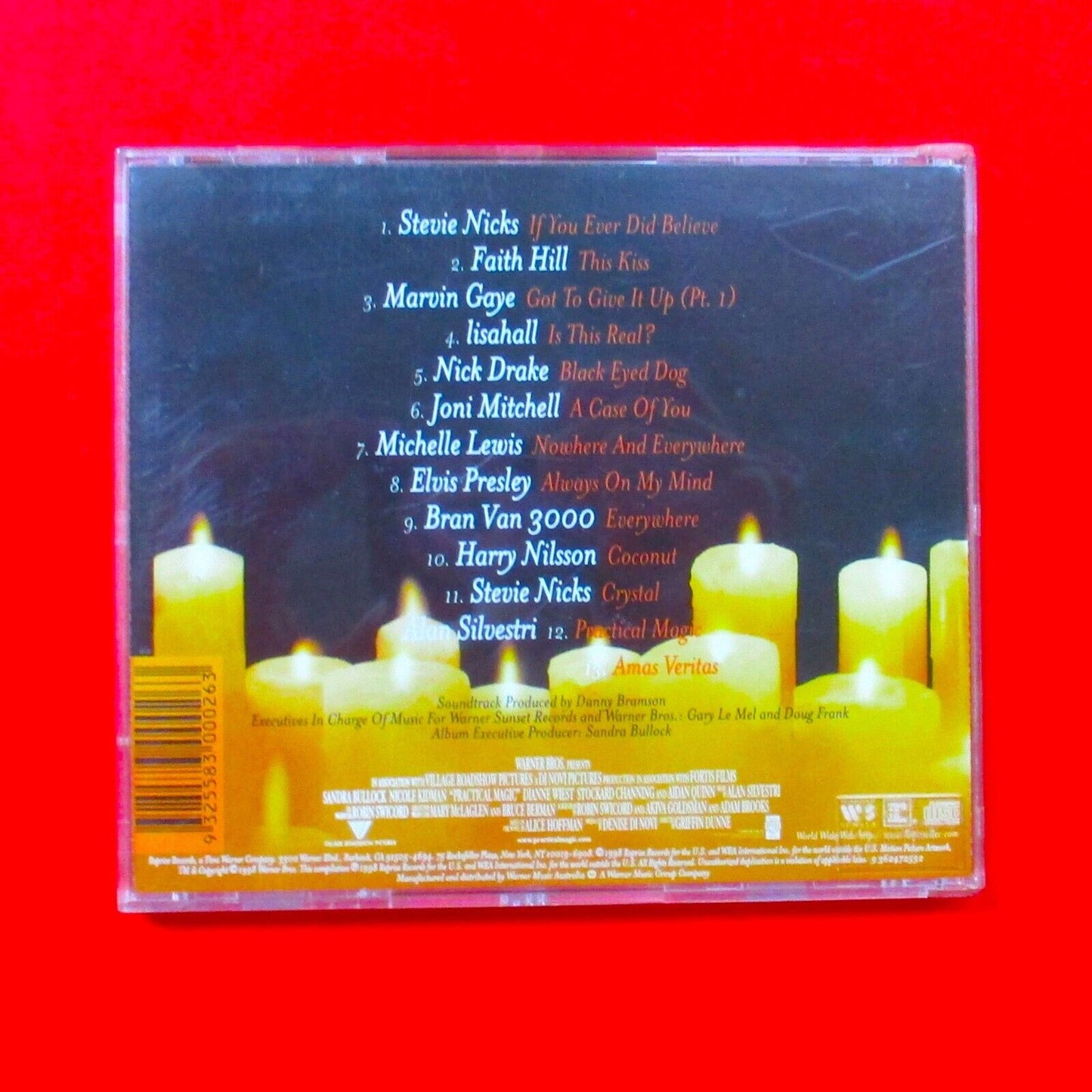 Stevie Nicks Marvin Gaye Nick Drake Practical Magic O.S.T. 1998 Australian CD